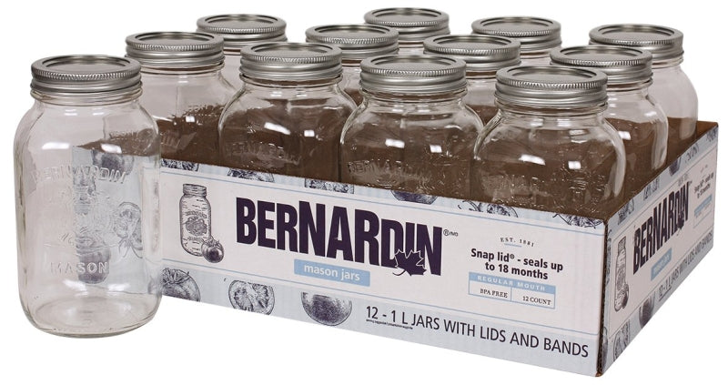 Bernardin 11000 Traditional Jar, 1 L