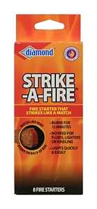 diamond 534-376-868 Fire Starter, 12 min Starter Burn Time