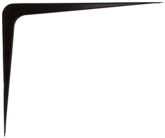 BRACKET SHELF BLACK 12X14IN