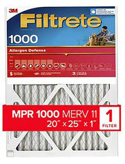 9803-4 FILTER AIR 20X25X1IN