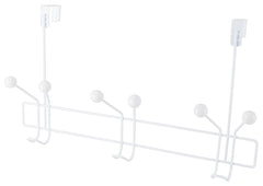 DOOR HANGER 3 HOOK WHITE