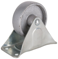PLATE CASTER STEEL 4"