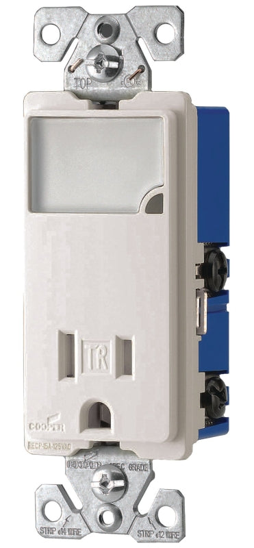 TR7735W-K-L NTLIGHT/RECEPT WHT