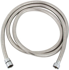 Whedon AF206C Shower Hose, 1/2 in Connection, Female, 78 in L Hose, Stainless Steel, Chrome-Plated