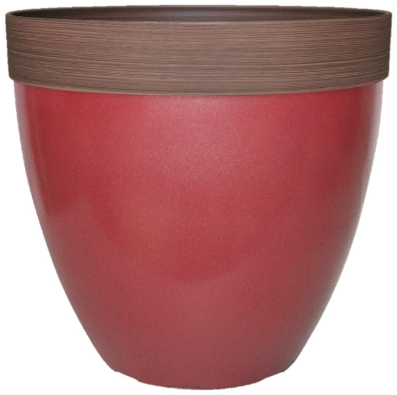 HDR-077084 PLANTER RED 15IN