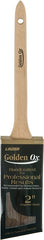 Linzer WC 2453-2 Paint Brush, Natural, Wood Handle, 2 in W, 2-1/2 in L Bristle, China Bristle, Sash Handle