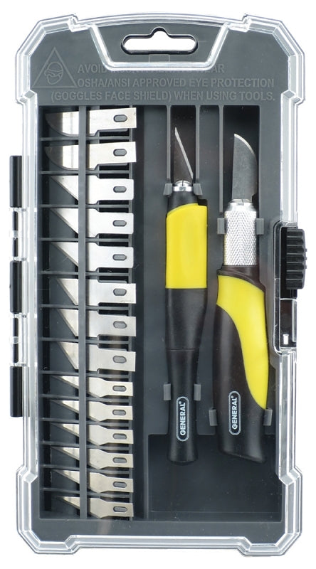95618 KNIFE HOBBY SET 18 PIECE