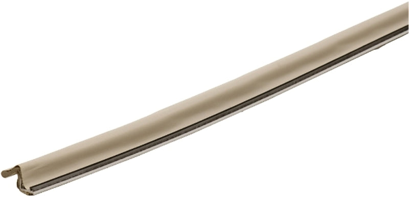 M-D 91800 Replacement Weatherstrip, 81 in L, Vinyl Clad Foam, Beige