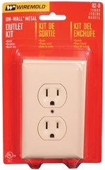 B2D OUTLET BOX DUP SWITCH IVRY