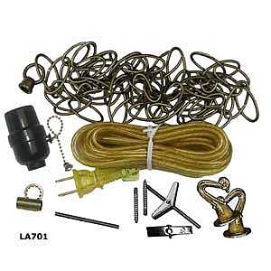 LA701 ANTIQUE BRASS KIT/SWAG A