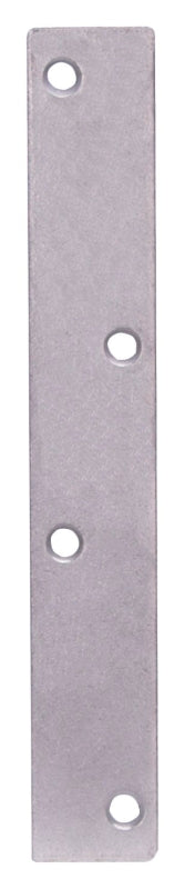 ProSource MP-Z08-01PS Mending Plate, 8 in L, 1-1/4 in W, Steel, Galvanized, Screw Mounting