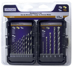 BIT DRILL PVB/MAS HSS SET 17PC