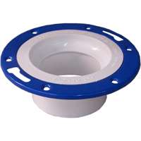 TOILET FLANGE PVC 4X3