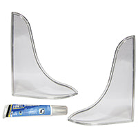 TUB SPLASH GUARD CLEAR