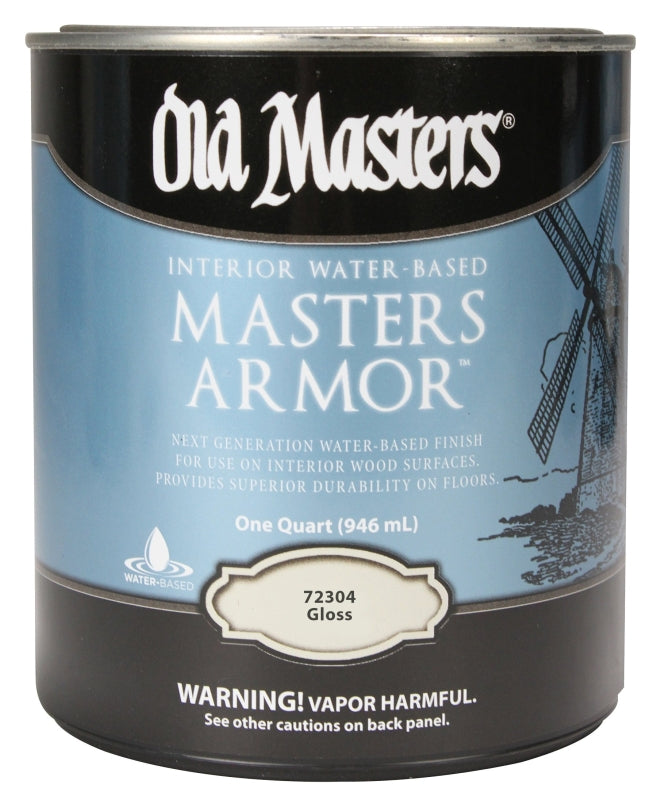 Old Masters 72304 Wood Stain, Gloss, Liquid, 1 qt