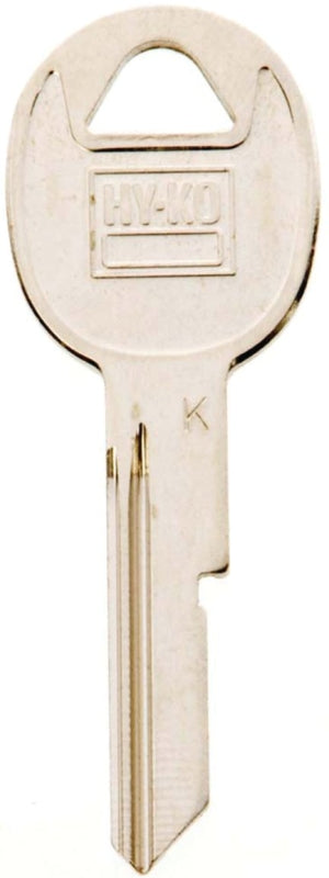 Hy-Ko 11010B47 Key Blank, Brass, Nickel, B47 Key Number