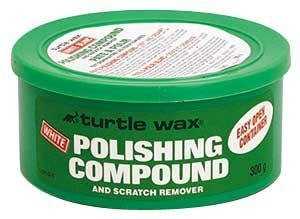 Turtle Wax T241AC Polishing Compound, 10.5 oz, White, Paste