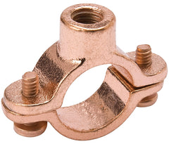 B & K C72-050HC Split Ring Hanger, 1/2 in Opening, Iron, Copper