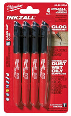 48-22-3104 MARKER FP BLK 4PK