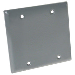 5175-5 GRY ALUM BLNK BX CVR 2G