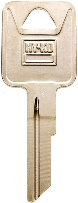 Hy-Ko 11010RA7 Automotive Key Blank, Brass, Nickel, For: AMC Vehicle Locks, RA7 Key Number