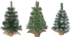 Hometown Holidays 27720 Burlap Tree, 20 in H