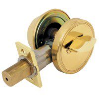 Single Cylinder Deadbolt