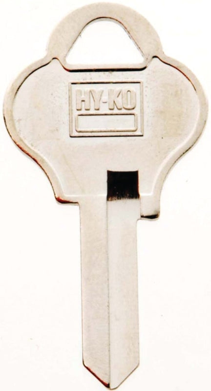 Hy-Ko 11010PA2 Key Blank, Brass, Nickel, For: Pado Cabinet, House Locks and Padlocks, PA2 Key Number