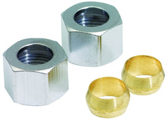 PP81PC COMPRESSION NUT/SLV3/8