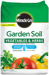 Miracle-Gro 73759430 Garden Soil, Solid, 1.5 cu-ft