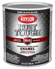 K09709008 ENAMEL SEMI-GLO BLK