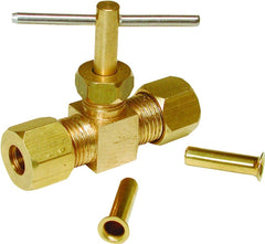 9406 COMPRS NEEDLE VLV 1/4-1/4