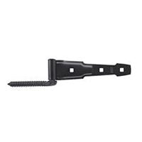 BLK ORNMTL SCREW HK/STRP HINGE