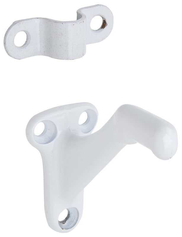 Schlage Ives Series 059AW Handrail Bracket, White, Aluminum