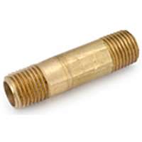BRASS NIPPLE 3/8X2IN