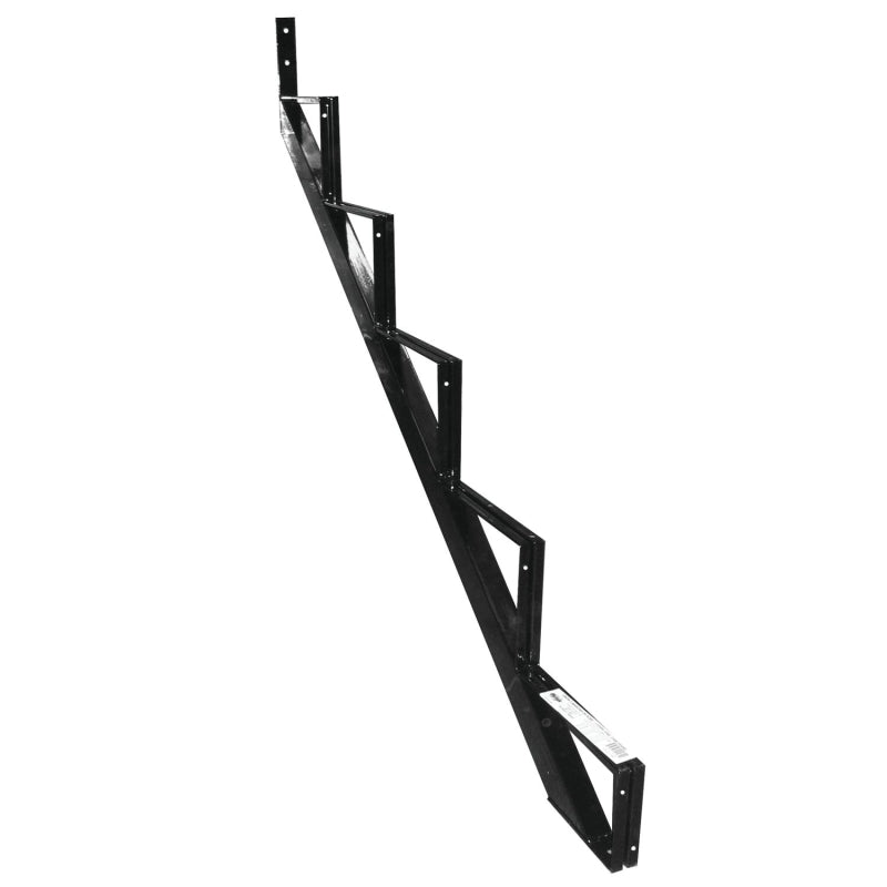 Pylex 13905 Series Stair Riser, 45 in H, 40 mm L, 60 mm W, Steel, Black, Baked Powder-Coated