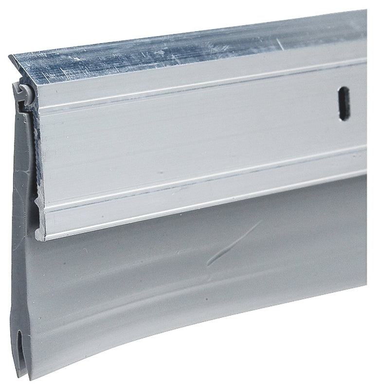 A62/36W DOOR SWEEP ALUM 2X36