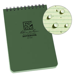 946 NOTEBOOK SPIRAL GREEN 4X6