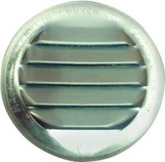 RL100 1.5" RD ALUM SCRN LOUVER