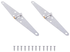 HINGE STRAP STEEL LD 4IN GALV