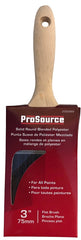 ProSource OR 11601 0300 Paint Brush, 3 in W, Flat Brush, Polyester Bristle