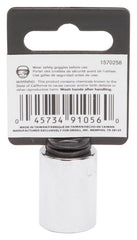 SOCKET 15MM 3/8DRIVE 6PT