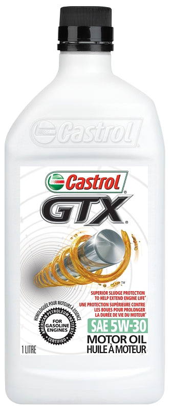 Castrol GTX 00011-42 Motor Oil, 5W-30, 1 L, 12/PK