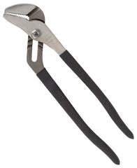 Vulcan JL-NP012 Groove Joint Pliers, 12 in OAL, 1-5/8 in Jaw, Black Handle, Non-Slip Grip Handle, 1-5/8 in W Jaw