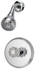 SHOWER FAUCET ONLY 1 HNDL CHRM