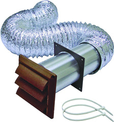 1379B BRWN LOUVER VENT KIT 4X8