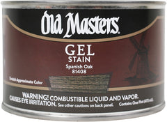 81408 GEL STAIN SPANISH OAK