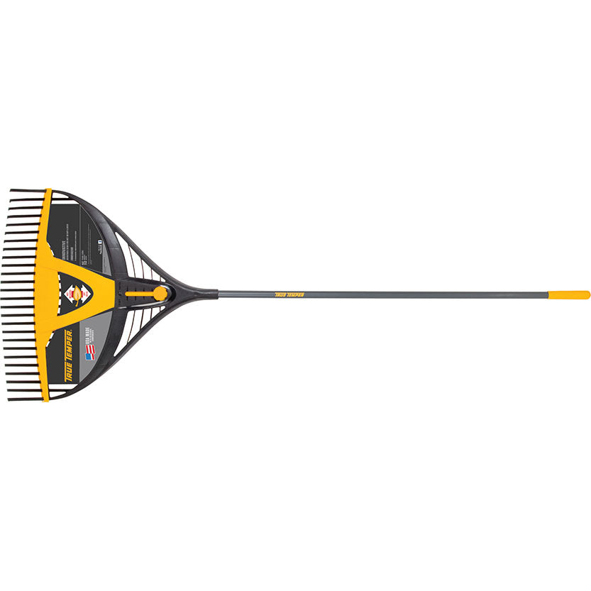 RAKE WET/DRY LEAF BLD STL HDL