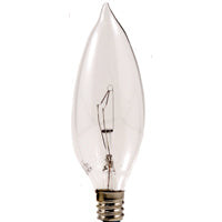 4PK Clear CNDL Base 60W