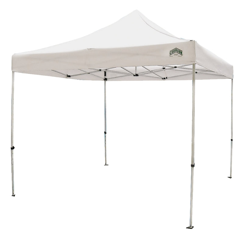 Seasonal Trends 21006906011 Titan Canopy, 10 ft L, 10 ft W, 11.2 ft H, Steel Frame, Polyester Canopy, White Canopy